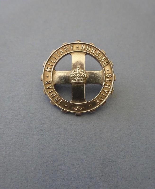 Indian Military Nursing Service, silver badge