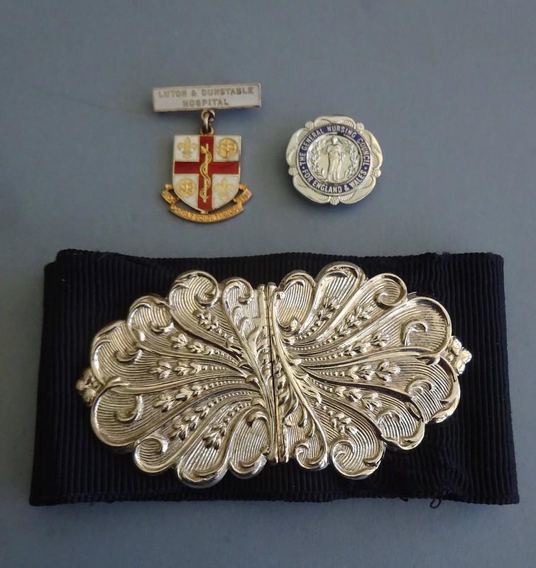 Luton & Dunstable Hospital/GNC pair with Plated Buckle