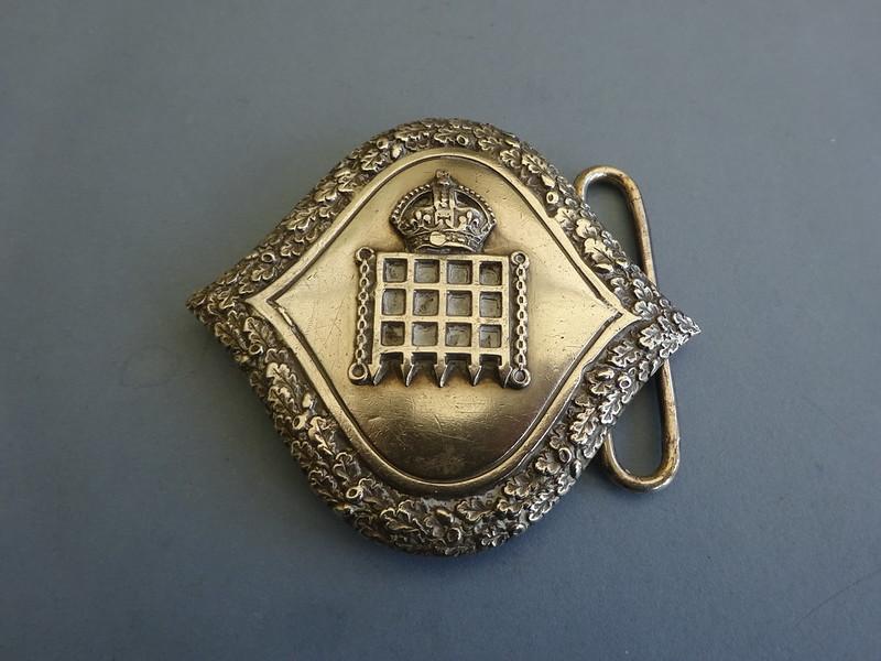 Westminster Hospital , Silver plated Nurses Buckle