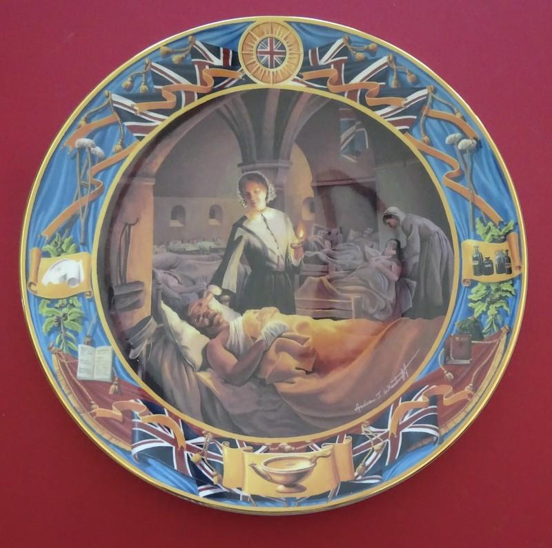 Royal Doulton Collectors Plate,Florence Nightingale At Scutari