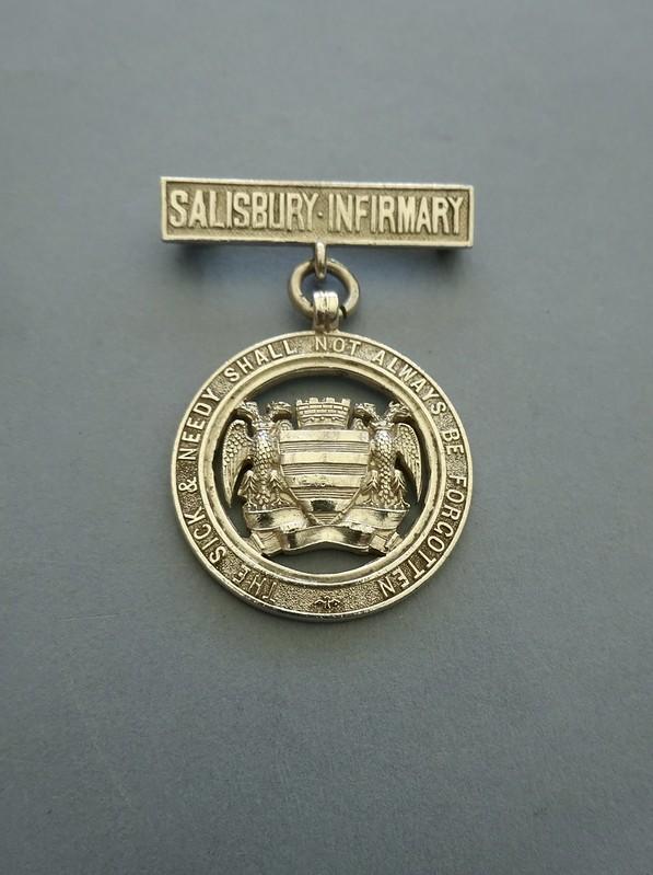 Salisbury Infirmary,silver Nurses Badge
