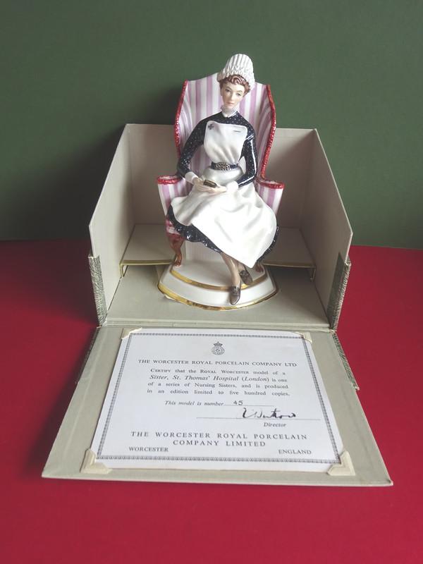 Royal Worcester Figurine,Nursing Sister St Thomas's Hospital