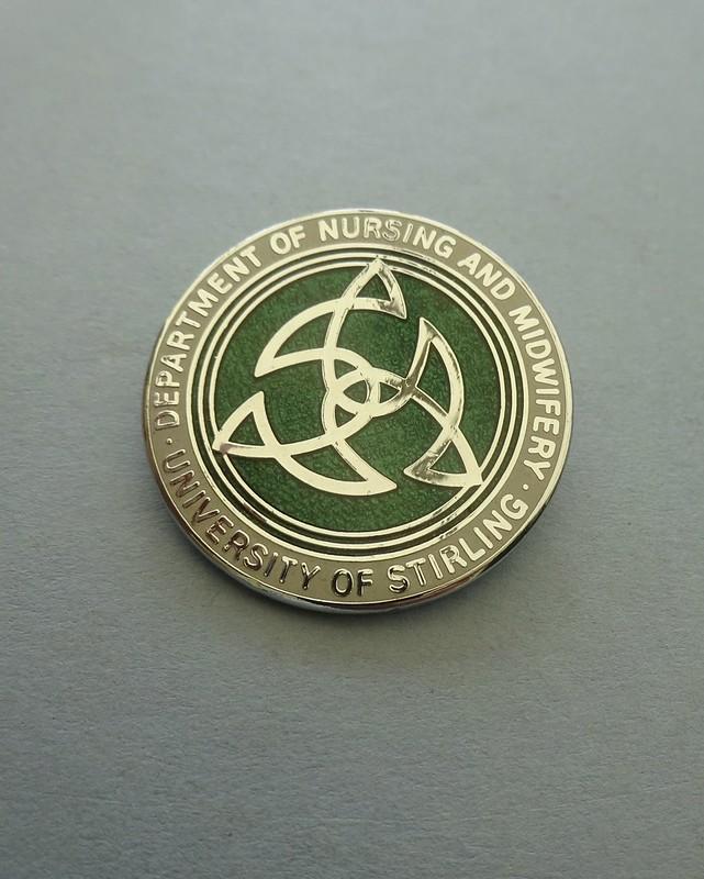 University of Sterling, Department of Nursing & Midwifery,Nurses badge