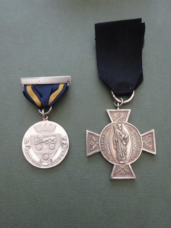 Maidstone Typhoid Medal & Kent Nursing Institution Long Service pair.