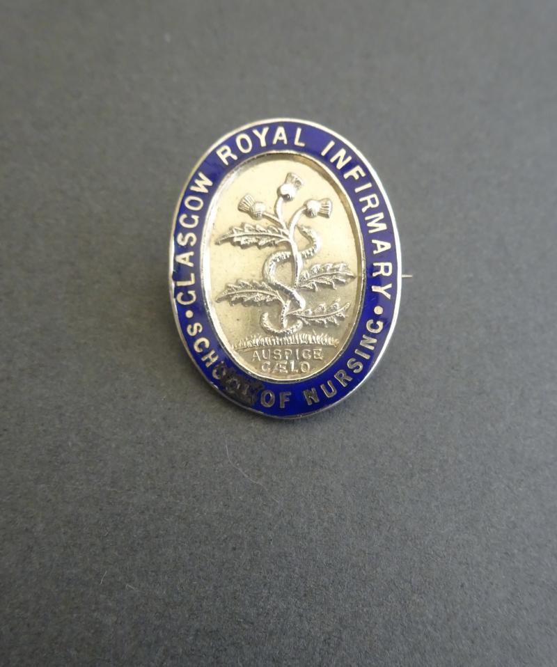 Glasgow Royal Infirmary,School of Nursing silver nurses badge