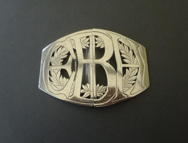 Silver Two piece Nurses Belt Buckle,East Birmingham Hospital