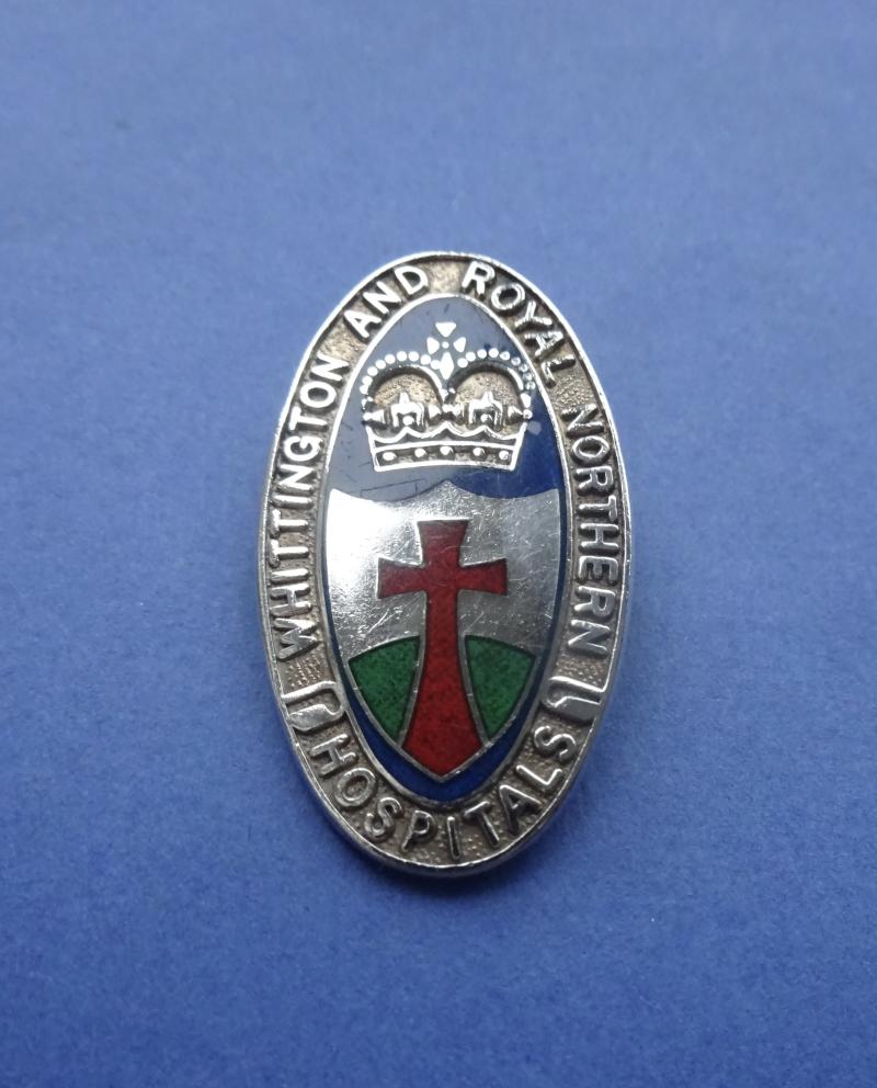 Whittington & Royal Northern Hospitals,Silver Nurses Badge