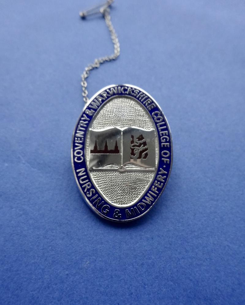 Coventry & Warwickshire College of Nursing & Midwifery,silver Nurses badge