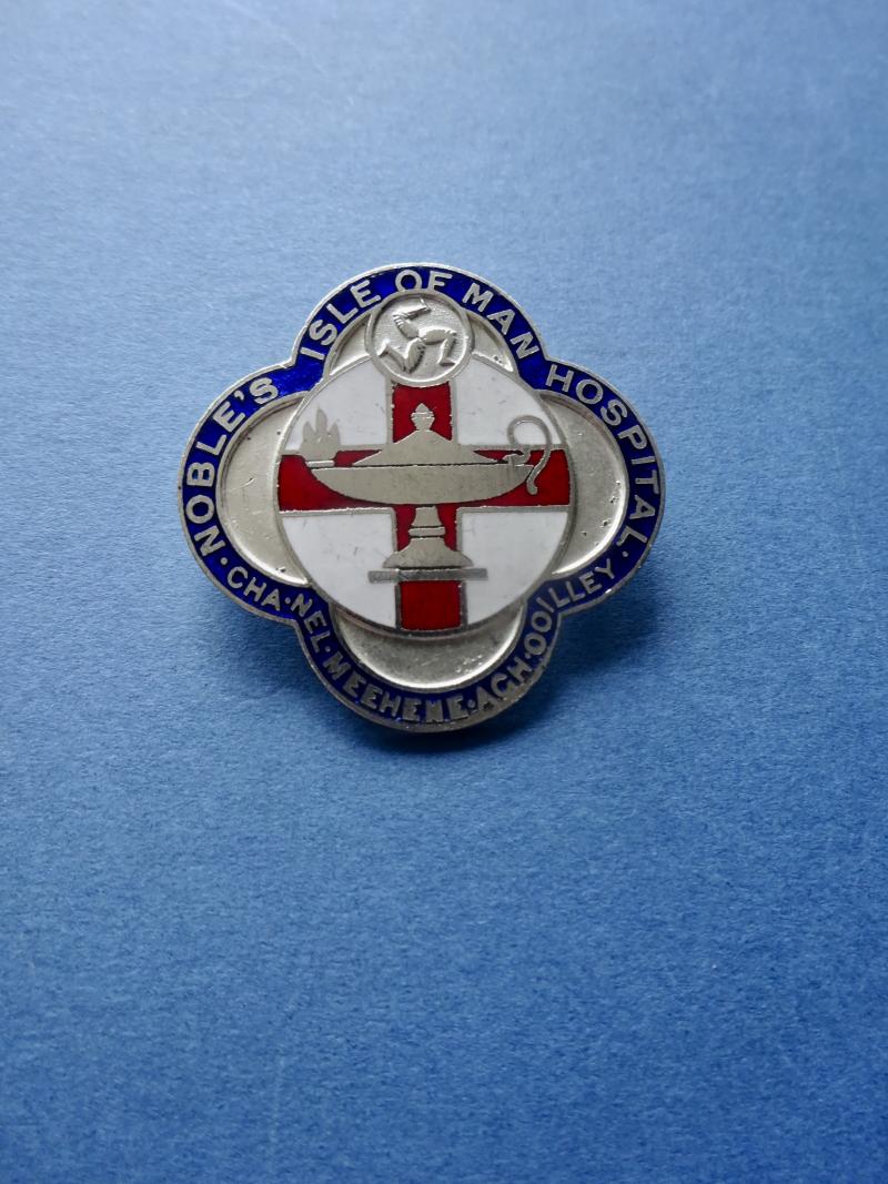 Noble's Isle of Man Hospital,Nurses Badge