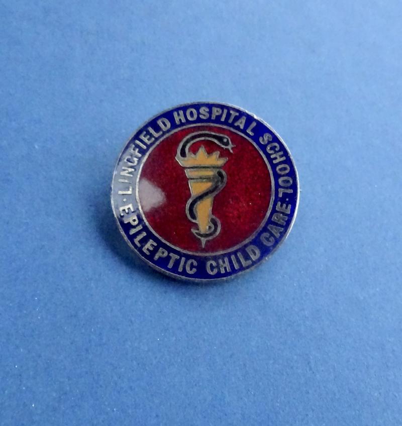 Lingfield Hospital School,Epileptic Child Care,Staff Badge