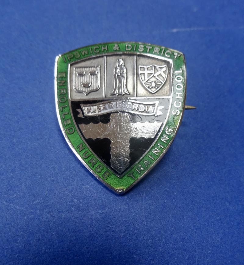 Ipswich & District Enrolled Nurse Training School, Silver nurses badge