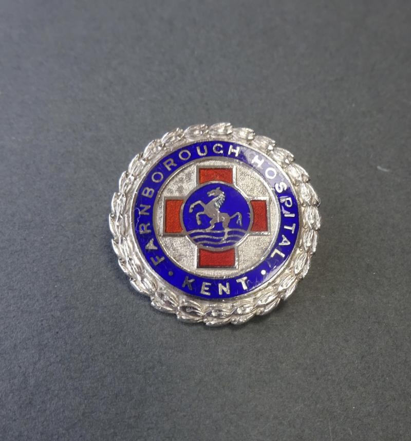 Farnborough Hospital Kent,Silver Nurses Badge