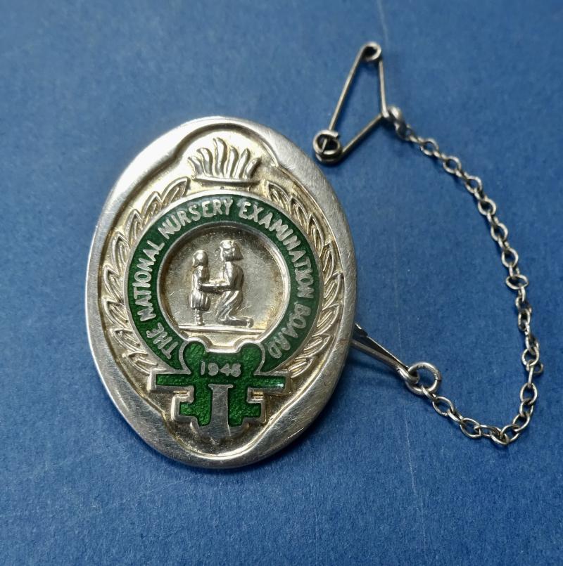 The National Nursery Nurses Examination Board, silver badge