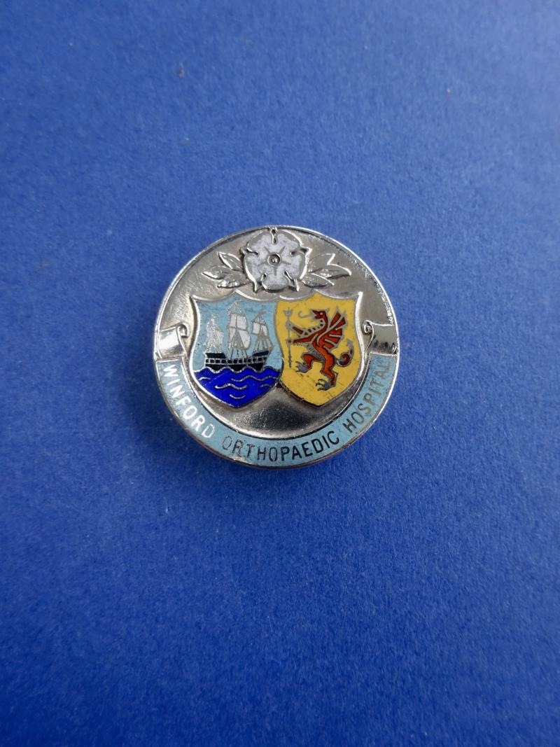 Winford Orthopaedic Hospital Bristol,Silver Nurses badge