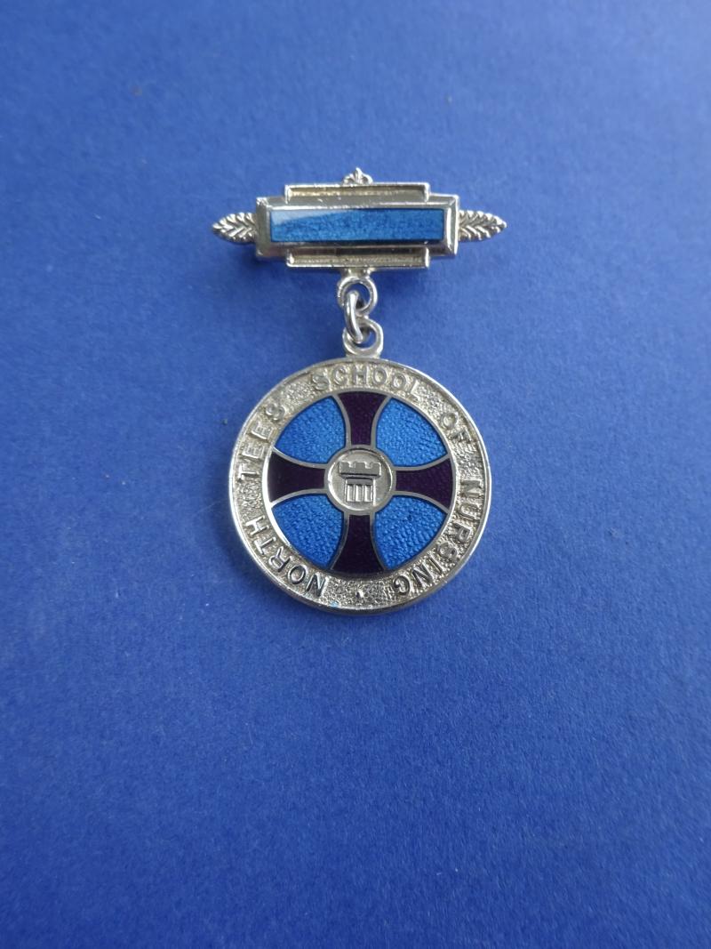 North Tees School of Nursing,Silver SRN Badge