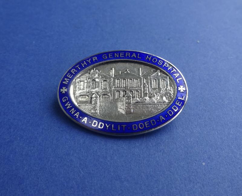Merthyr General Hospital, Silver Nurses Badge