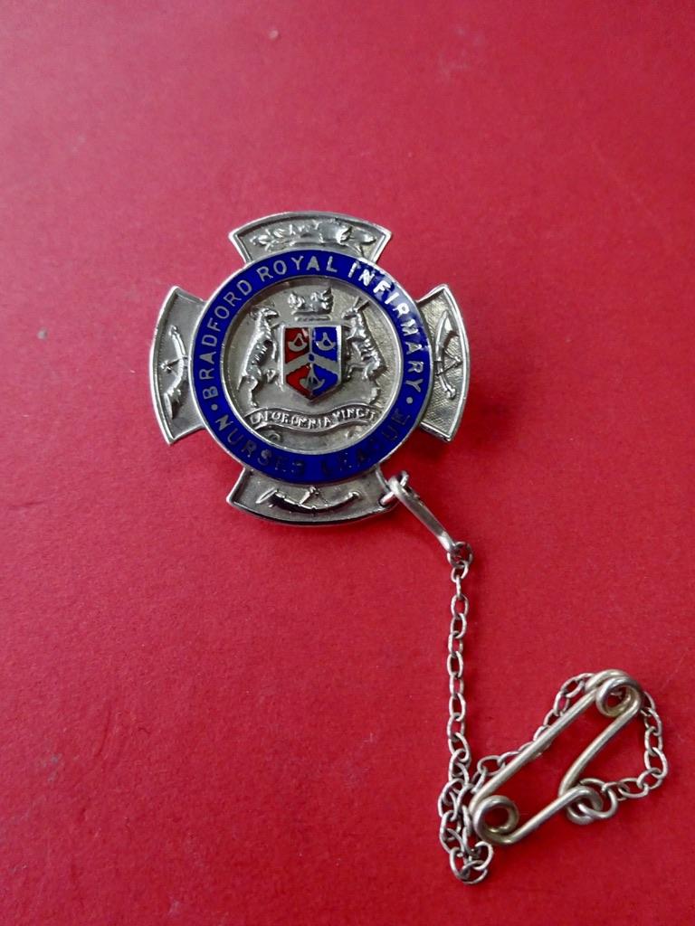 Bradford Royal Infirmary, Silver Nurses League Badge