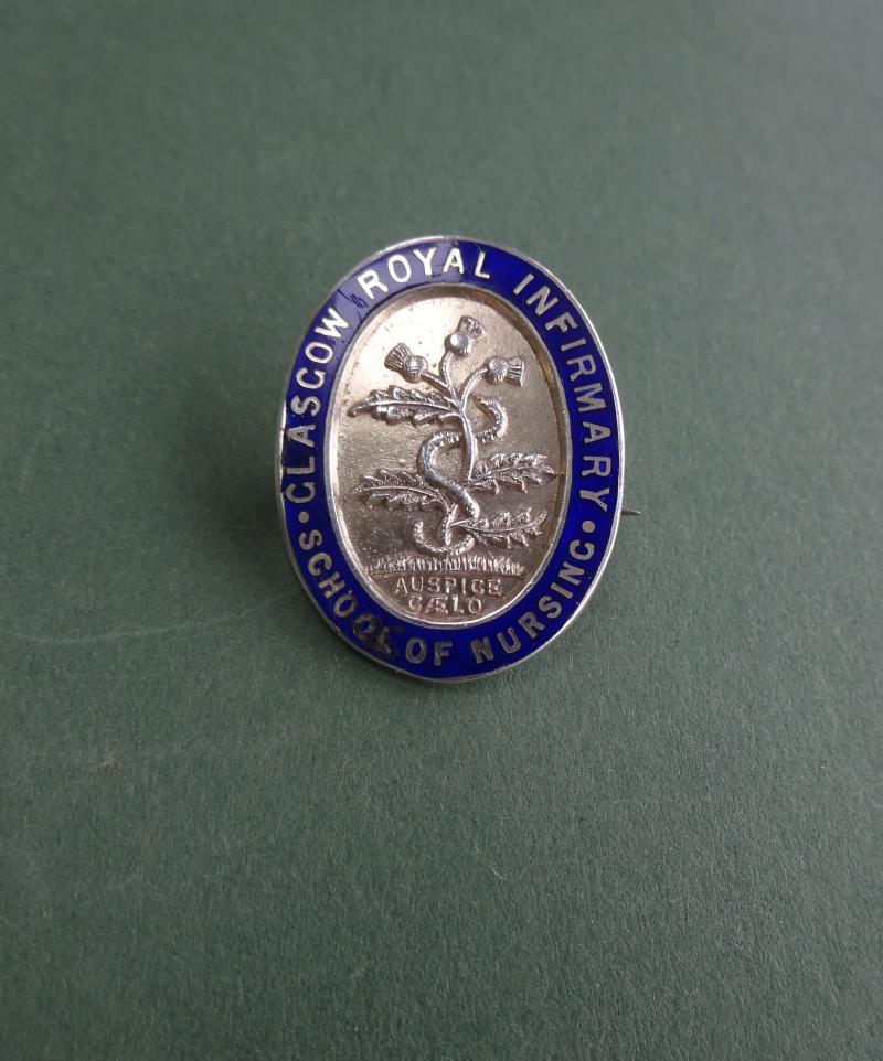 Glasgow Royal Infirmary,School of Nursing silver nurses badge