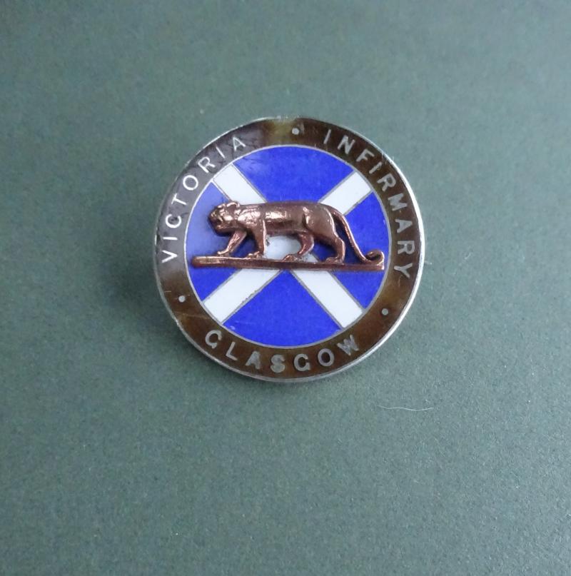 Victoria Infirmary Glasgow,Silver Nurses badge