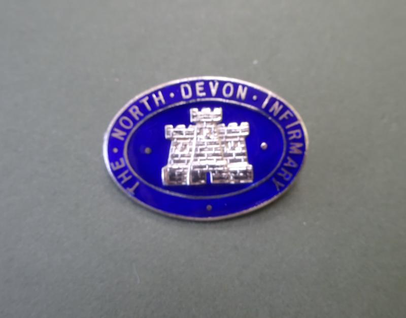 The North Devon Infirmary, Barnstaple,Silver Nurses Badge