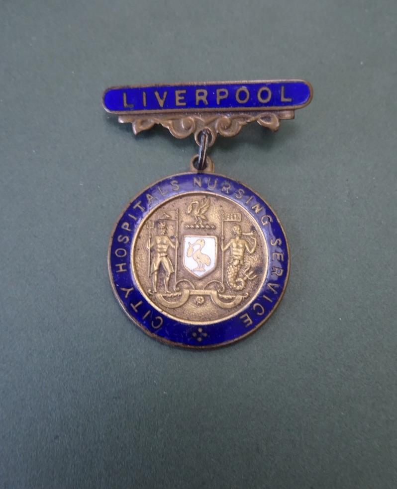 Liverpool City Hospitals Nursing Service,District Nurse Badge