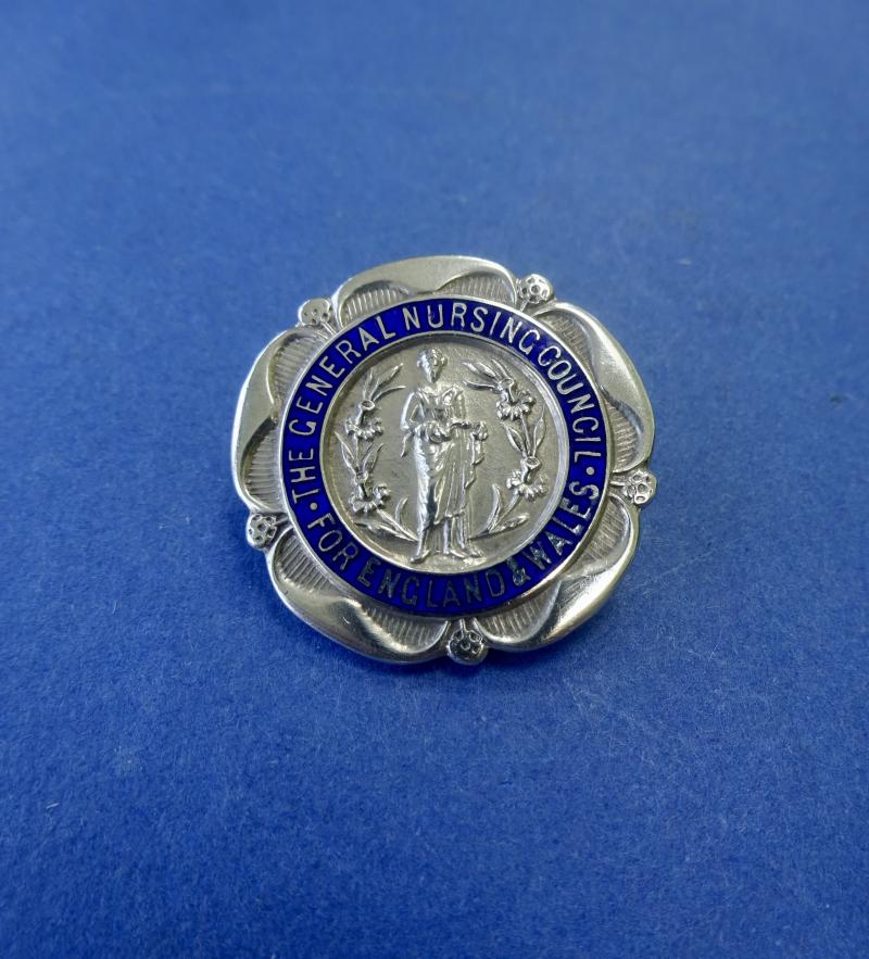 General Nursing Council For England & Wales,Silver SRN Badge
