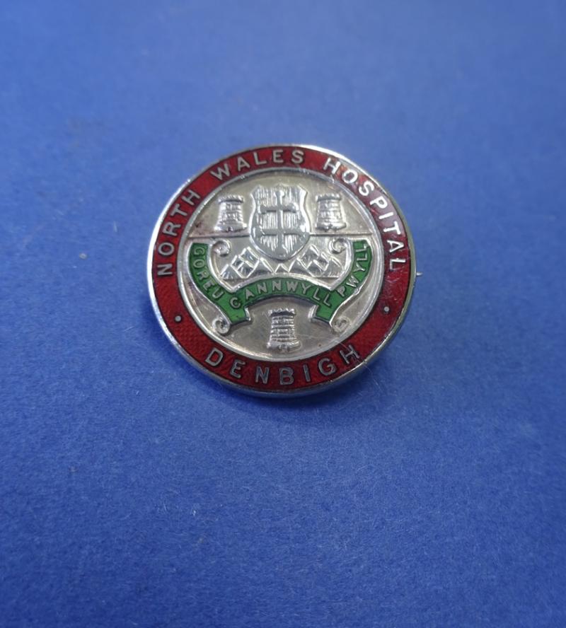 North Wales Hospital Denbigh, Silver Nurses Badge