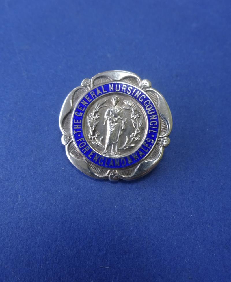General Nursing Council For England & Wales,Silver SRN Badge