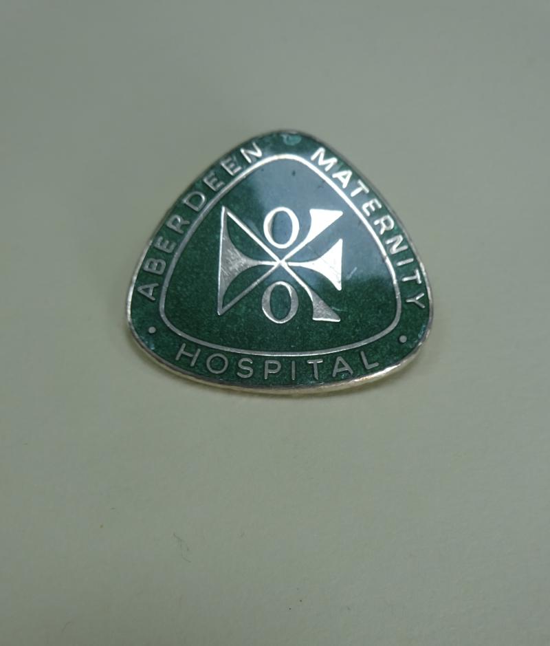 Aberdeen Maternity Hospital ,Silver Midwives badge