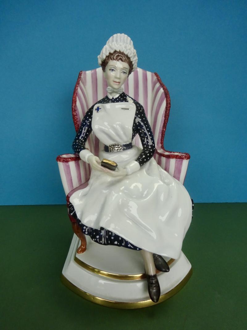Royal Worcester Figurine, Nursing Sister St Thomas' Hospital