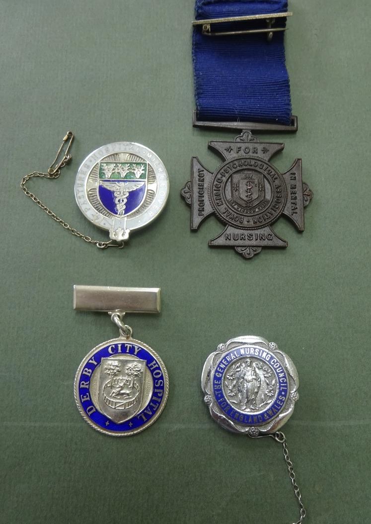 Derby City/Pastures HospitalsGNC/RMPA , Quartet of Badges