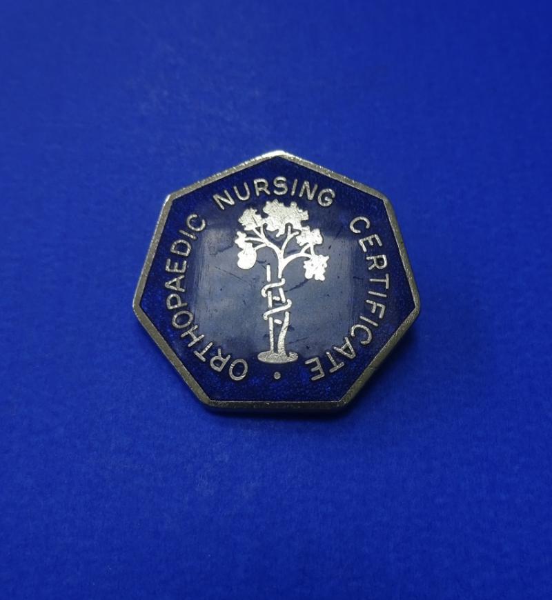 Orthopaedic Nursing Certificate,SRN badge