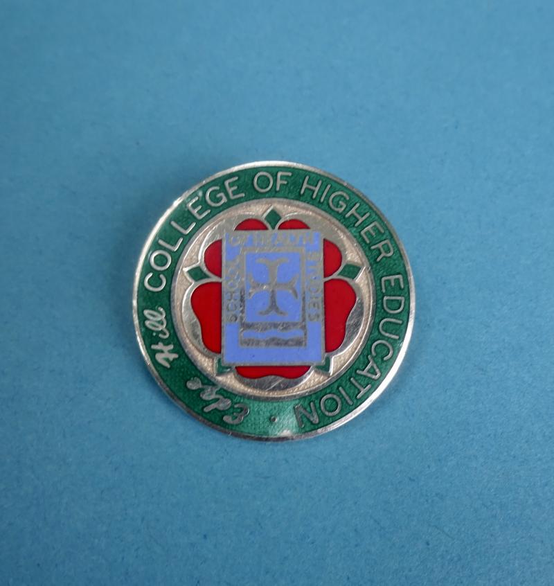 Edge Hill College of Higher Education,School of Health Studies,silver Nurses badge