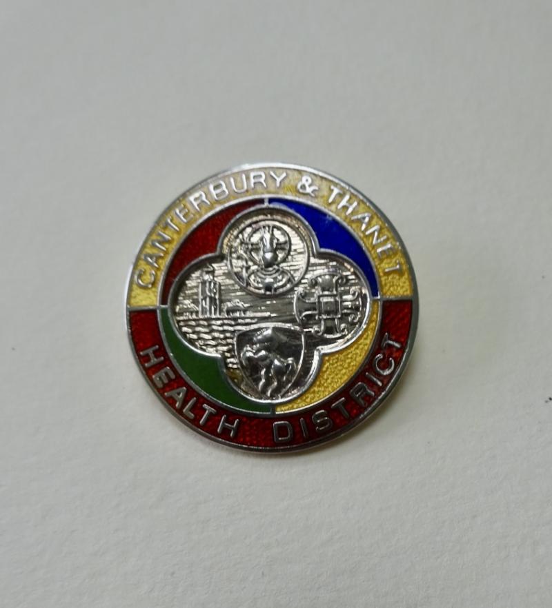 Canterbury & Thanet Health District, silver Long Service badge