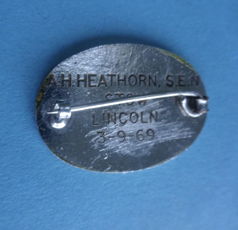 St John's Hospital London Road Lincoln, Mental Nurses Badge