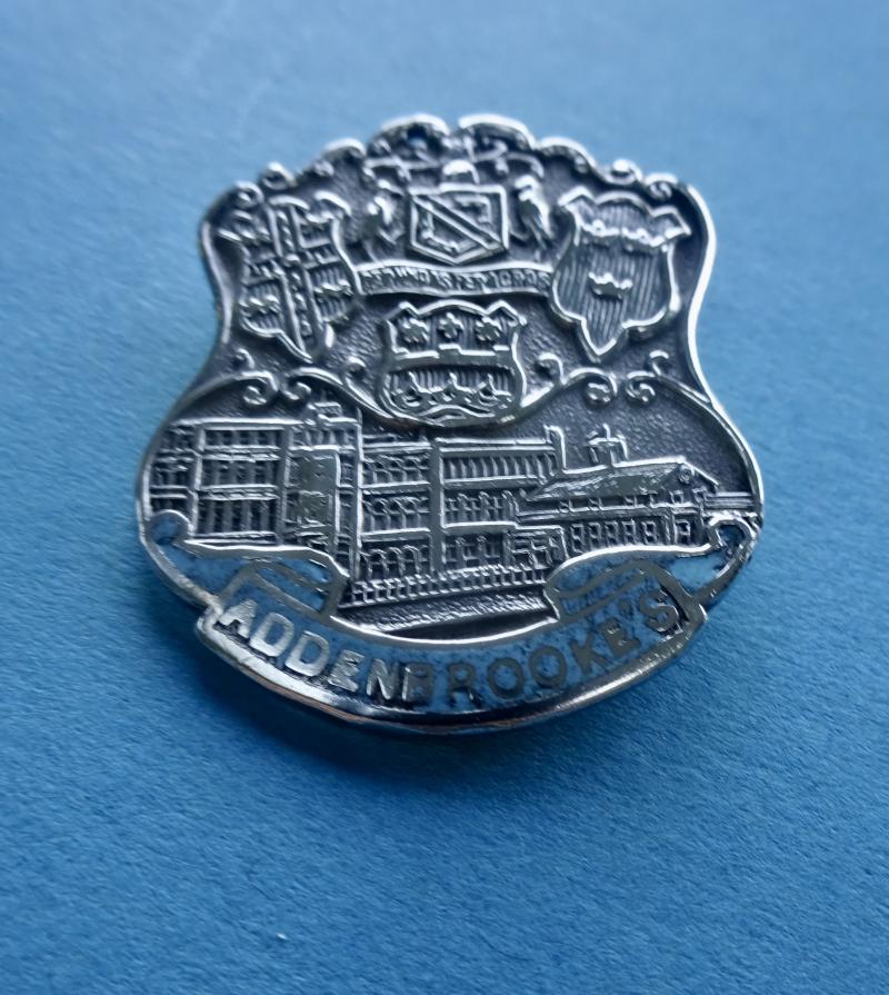 Addenbrookes Hospital Cambridge,silver nurses badge