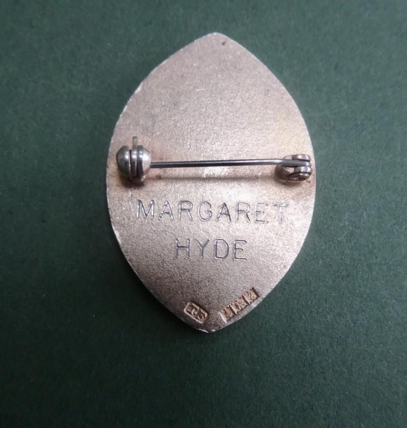 West Cheshire School of Nursing,silver Nurses Badge
