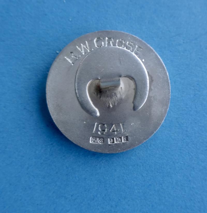 Parkside Hospital Macclesfield, Silver Male RMN Nurses Badge