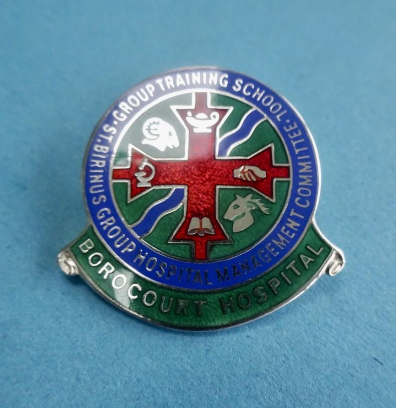 Borocourt Hospital,Silver RNMD Nurses Badge