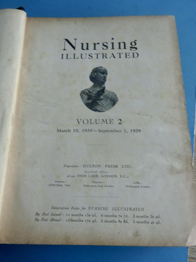Nursing Illustrated , Bound Volume 2 March-September 1939