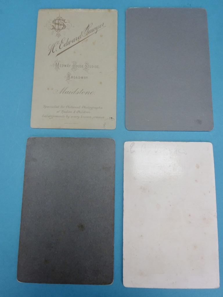 Cabinet Card Photographs of Early Nurses, c 1890s/1900s set A