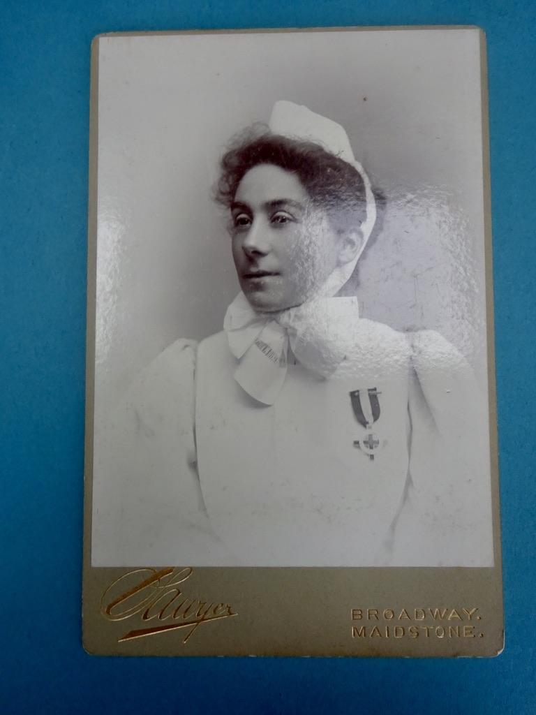 Cabinet Card Photographs of Early Nurses, c 1890s/1900s set A