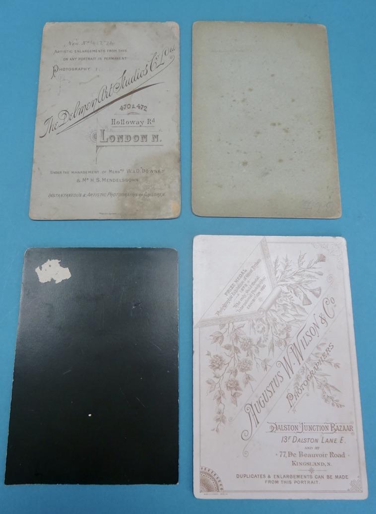 Cabinet Card Photographs of Early Nurses, c 1890s/1900s set C