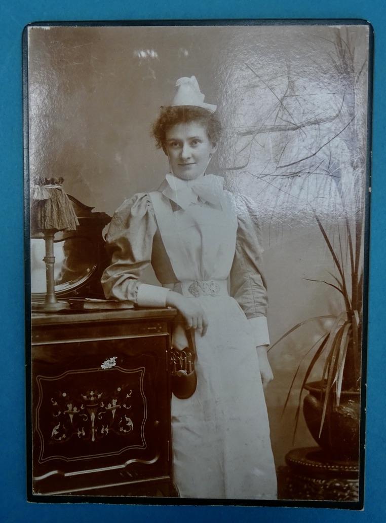 Cabinet Card Photographs of Early Nurses, c 1890s/1900s set C