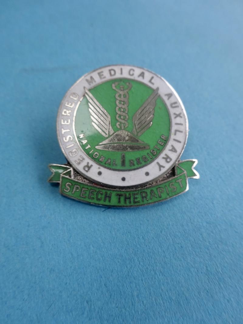 Registered Medical Auxiliary, Speech Therapist