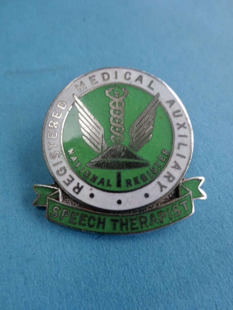 Registered Medical Auxiliary, Speech Therapist