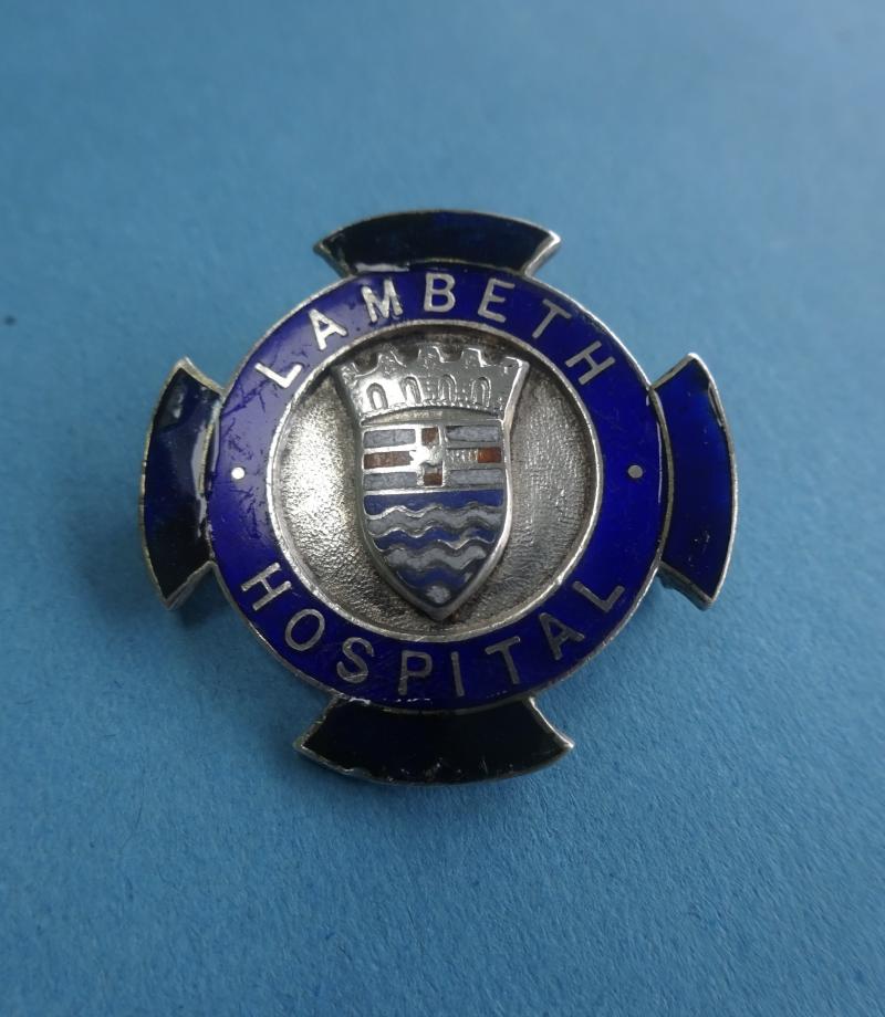 London County Council, Lambeth Hospital, Silver Nurses Badge