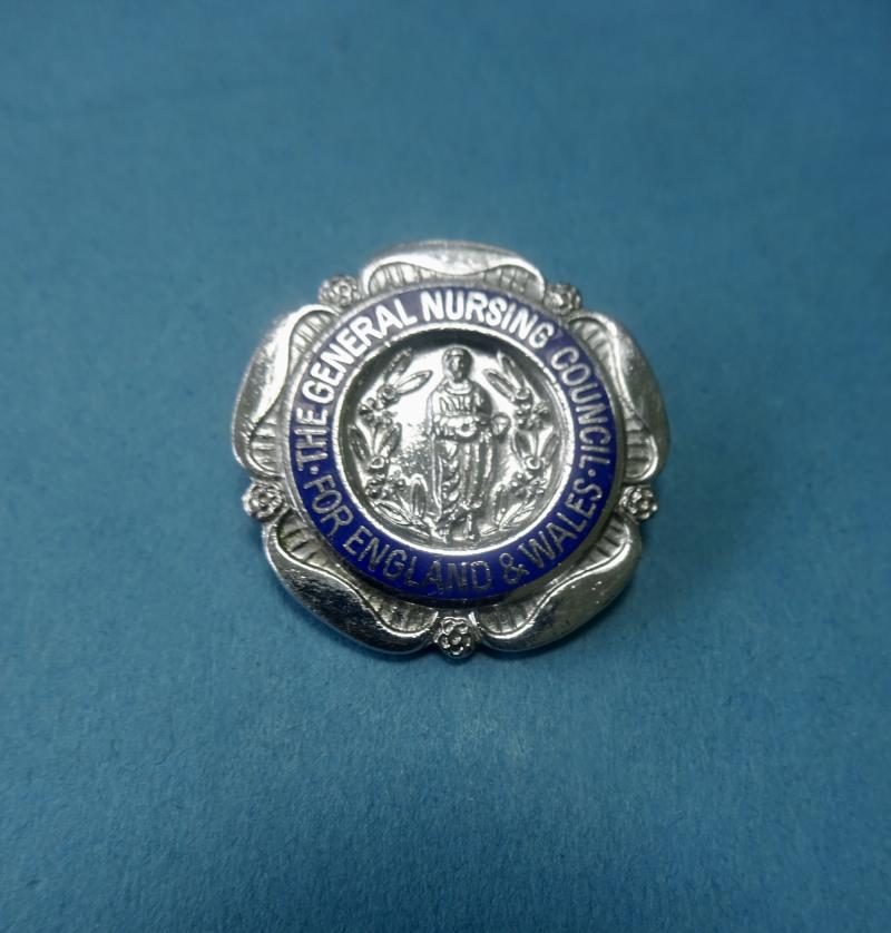 General Nursing Council For England & Wales,Chrome SRN  Badge