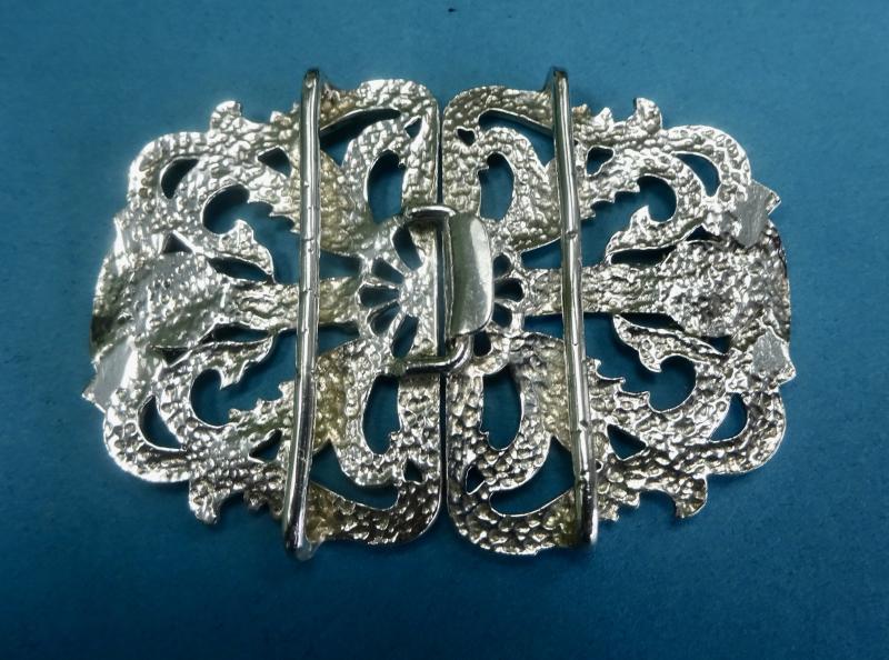 Two piece Silver Nurses Belt Buckle,Royal College of Nursing