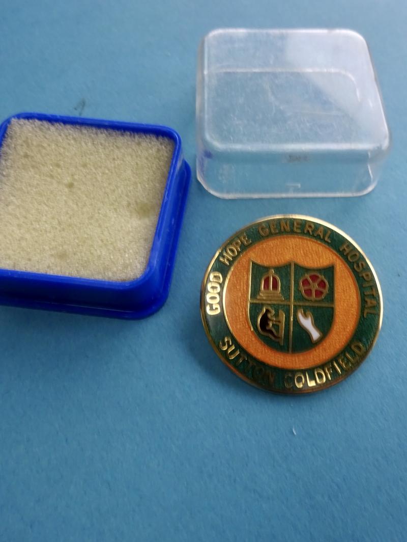 Good Hope General Hospital Sutton Coldfield, Base metal Enrolled Nurse badge